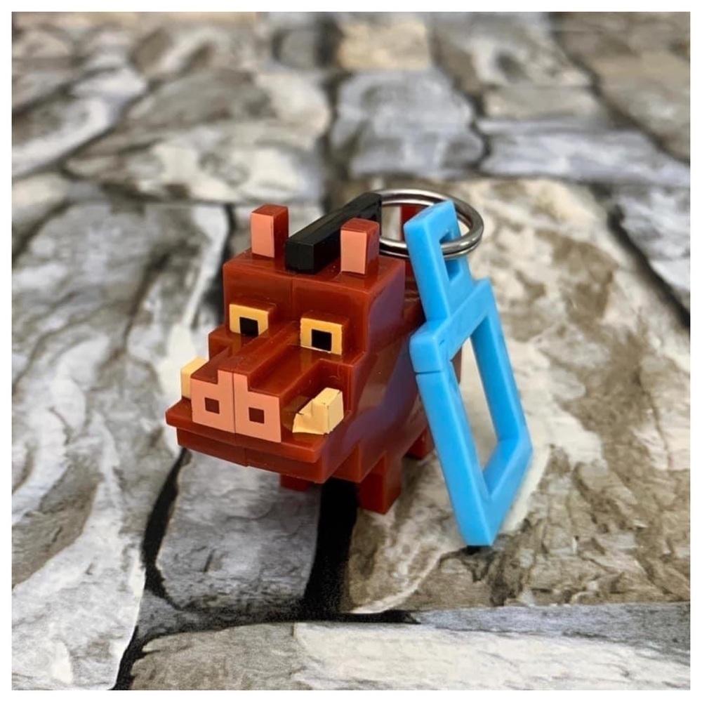 Disney Crossy Road Pumbaa Lion King Figure Doll Mystery Blind Bag Clip Hanger